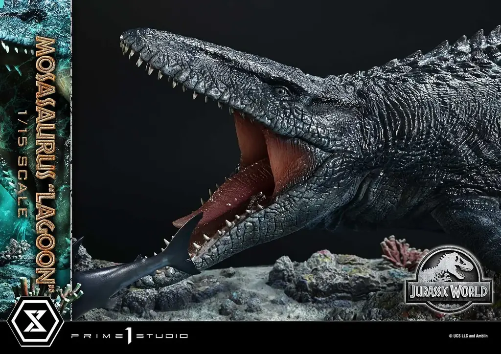映画『ジュラシック・ワールド』より、海中をゆく「モササウルス」を1/15スケールで立体化 画像 5