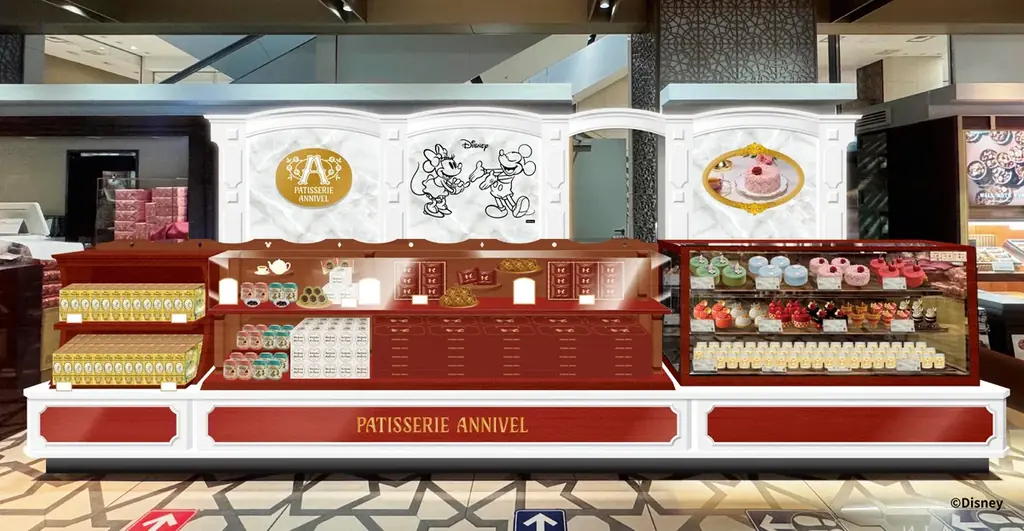 ディズニー作品よりインスピレーションを受けたスイーツブランド『PATISSERIE ANNIVEL』誕生／旗艦店となる1号店を大丸東京店に10月29日(水)オープン 画像 1