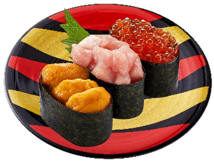 旬の豪華ネタをギュッと詰め込んだ“ごちそう寿司”「かっぱのごち寿司」に「新物うに」を使用した『特盛！贅沢軍艦三昧』、今だけ！「うに30%増量」で楽しめる『贅沢新物うに三昧』の2種が期間限定にて登場！ 画像 2