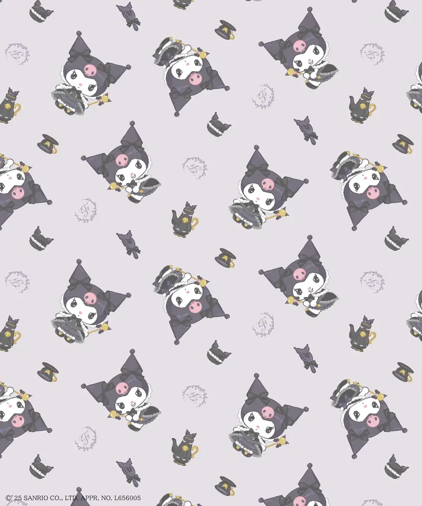 【Maison de FLEUR】20周年を迎えたクロミのお誕生日をお祝い！小悪魔キュートな魅力を“オールブラック”で表現した特別なコレクションが登場 画像 4