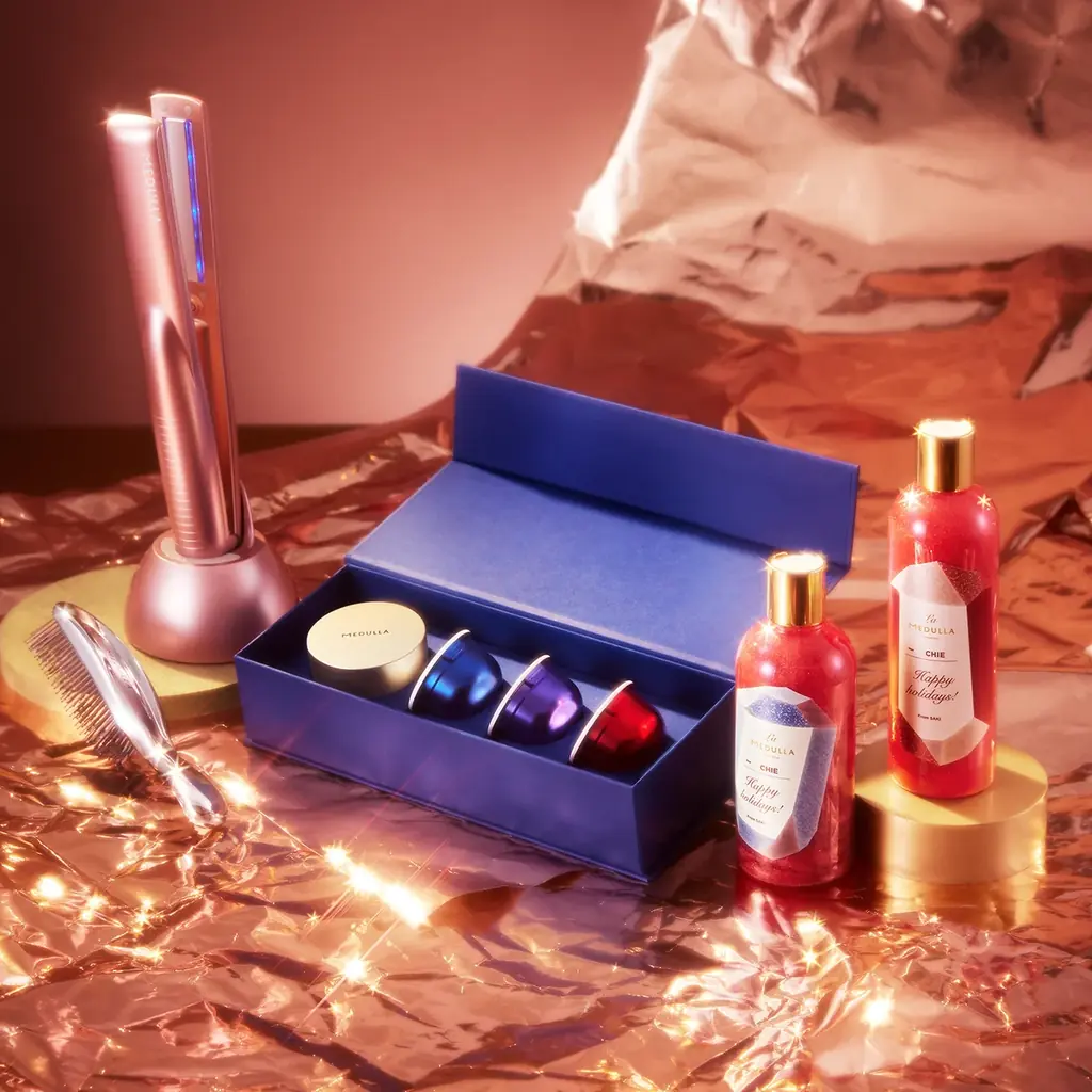 【限定コフレ】日本初のパーソナライズヘアケア MEDULLA(メデュラ)からブランド初となるクリスマスコフレが数量限定で登場！ギフト限定商品や新商品を5つ含む豪華コフレが10/15先行予約開始！ 画像 6