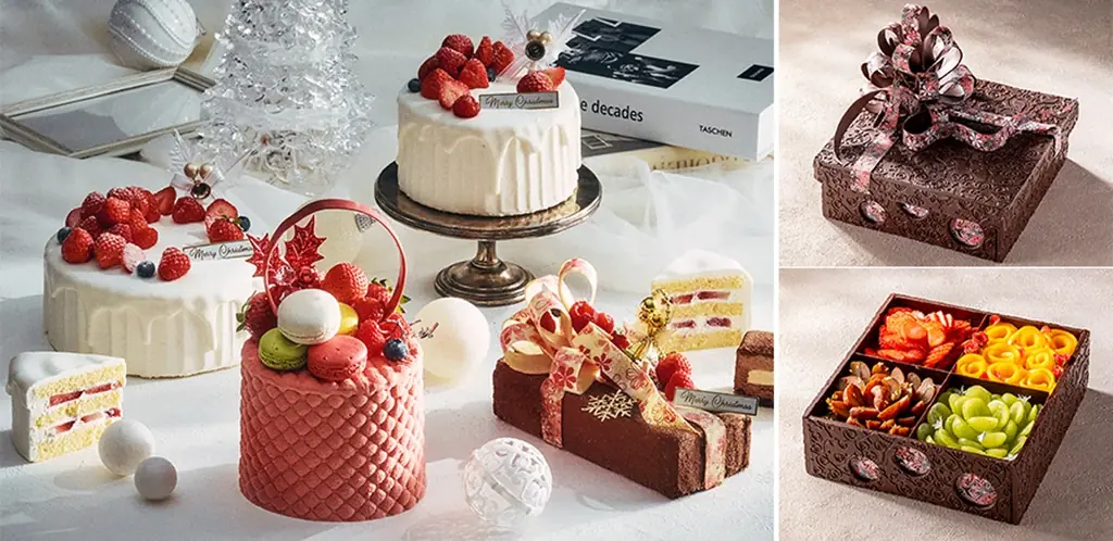 ヒルトン東京お台場が5万円含む贈り物テーマの2025年クリスマスケーキ全4種を予約開始