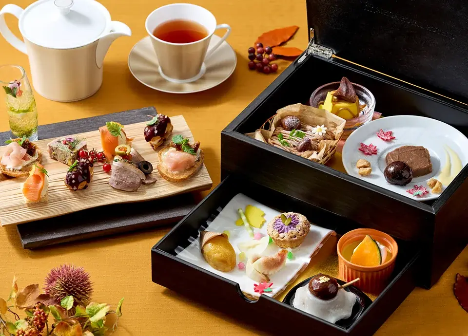 【リーガロイヤルホテル京都】『深まる秋色に染まる、ラウンジスイーツ』 販売 画像 2