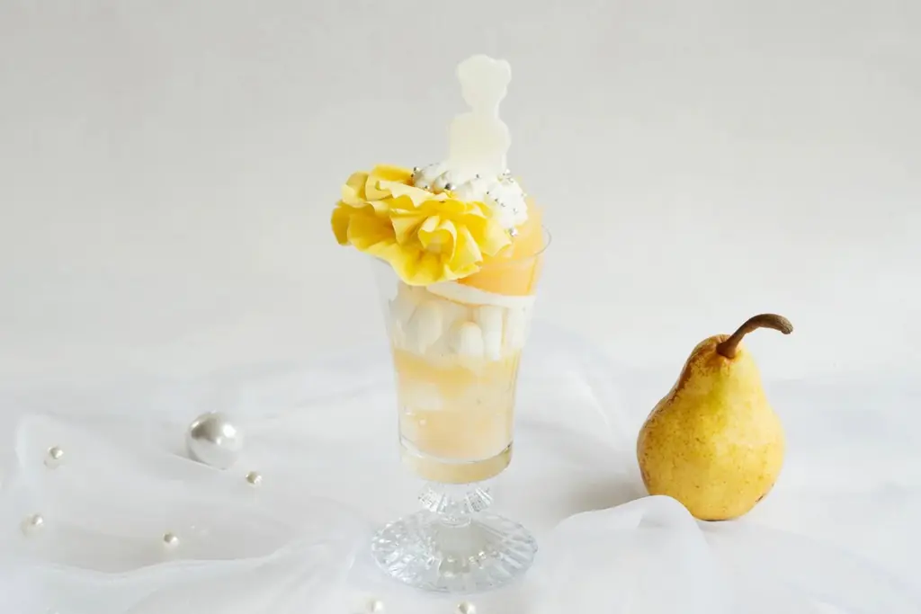 洋ナシのプリンセスパフェ