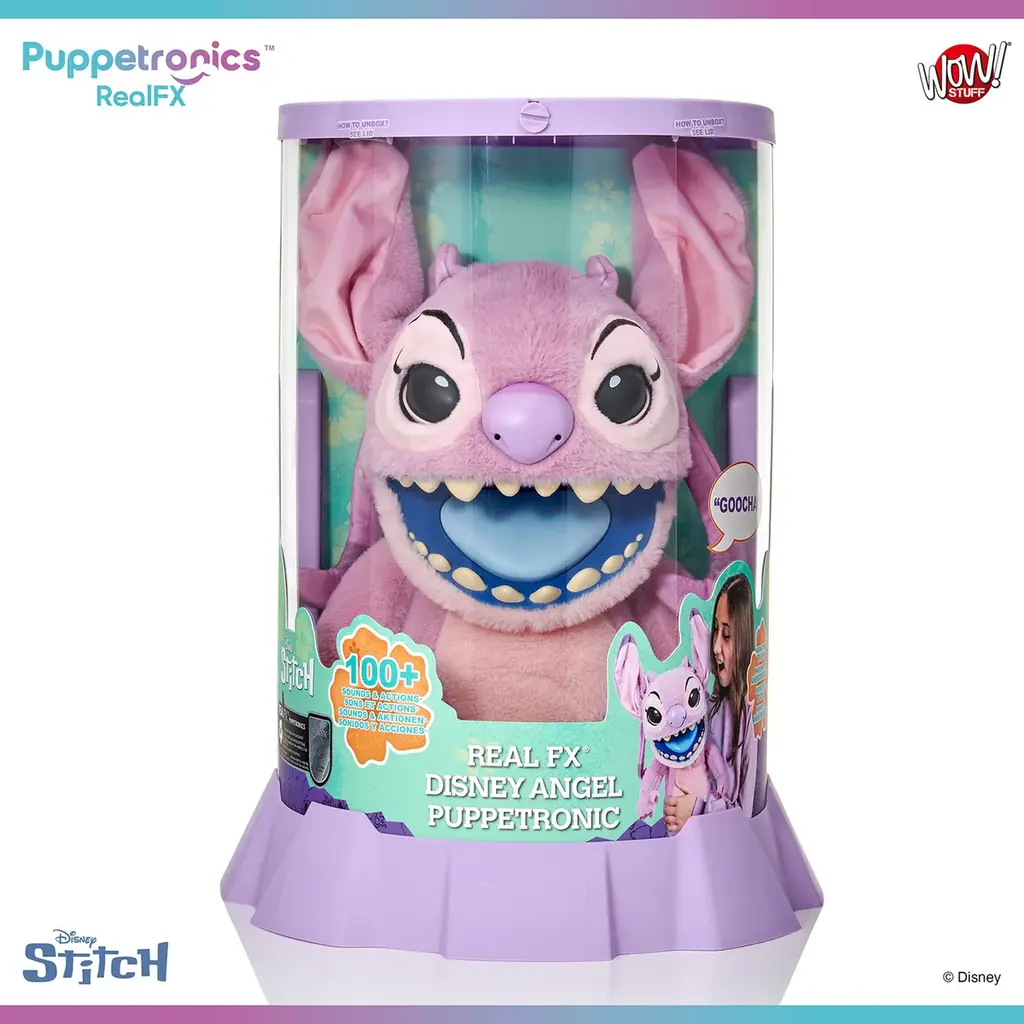 本物みたいに動いておしゃべりする！スティッチの”遊べる最先端パペット”が登場！ 画像 10