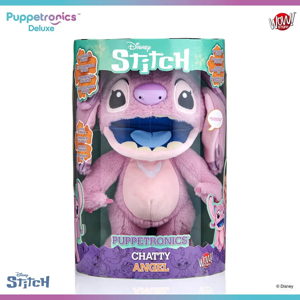 本物みたいに動いておしゃべりする！スティッチの”遊べる最先端パペット”が登場！ 画像 20