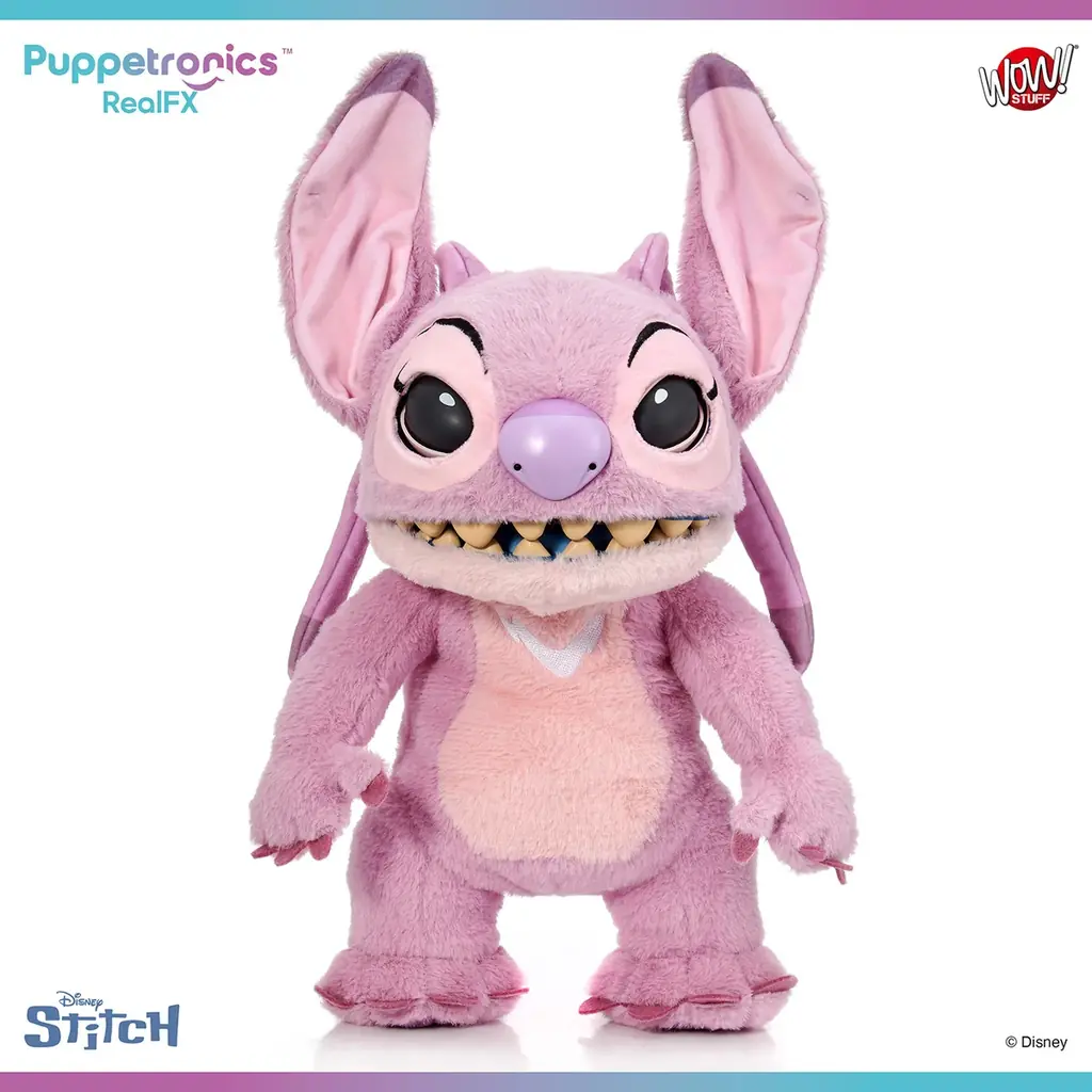 本物みたいに動いておしゃべりする！スティッチの”遊べる最先端パペット”が登場！ 画像 9