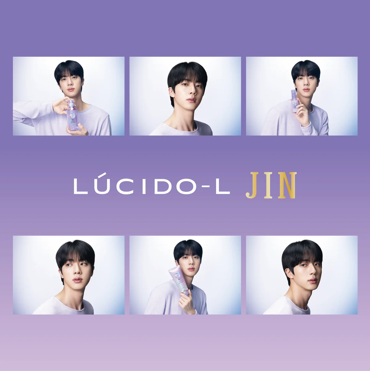 【ルシードエル】BTS JINさんの大型ビジュアル展示！HMV＆BOOKSにてPOPUP SHOP開催決定 画像 3