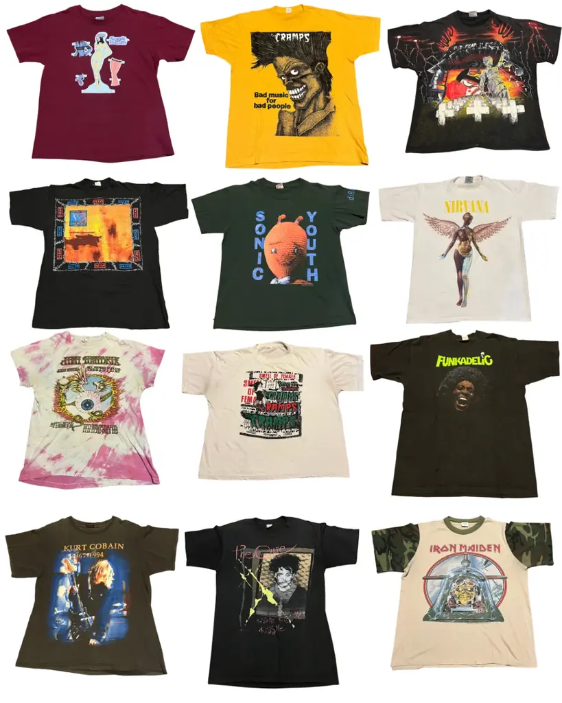 【HMV record shop】アメリカ・オーランドにある「Foundation Records」のヴィンテージTシャツポップアップを東京・渋谷にて開催決定！10月30日(木)より期間限定で展示販売 画像 2