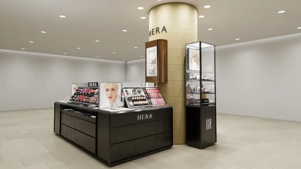 HERA、10/15銀座三越に東京初の常設カウンターがオープン