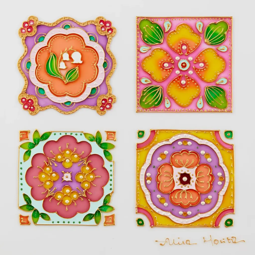 ユニコーンチャームがメリーゴーランドのように現れる、ミニチュアタイル×ユニコーン『ユニコーン缶』大丸東京店にて先行発売。缶用アクセサリーチェーンも初登場！ユニコーンに『羽』を描き込むペイントイベントも 画像 5