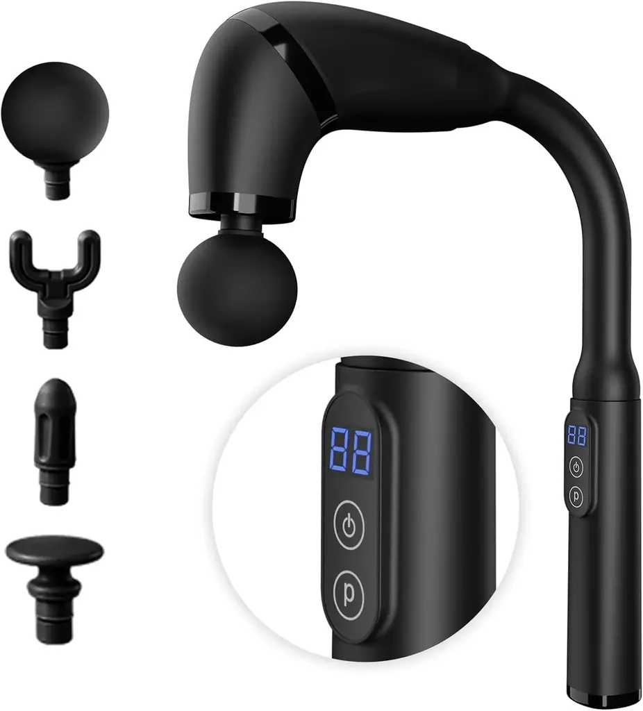 NiZmir筋膜リリースガンが夏の疲れを解消！手が届かない背中もラクラクほぐす、シーズン限り40%OFF 画像 2