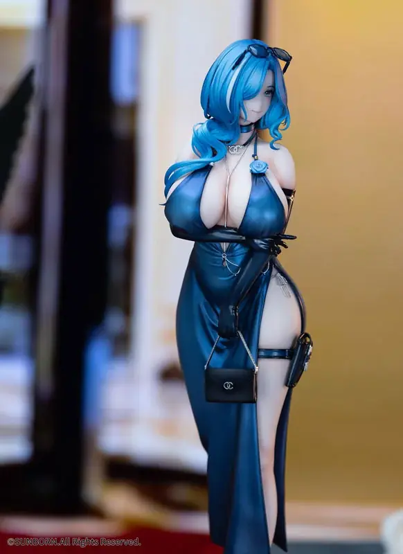 『ドールズフロントライン2』より、「ヘレン (DP-12) 星夜のワルツver.」フィギュアが登場。あみあみにて予約受付中。 画像 11