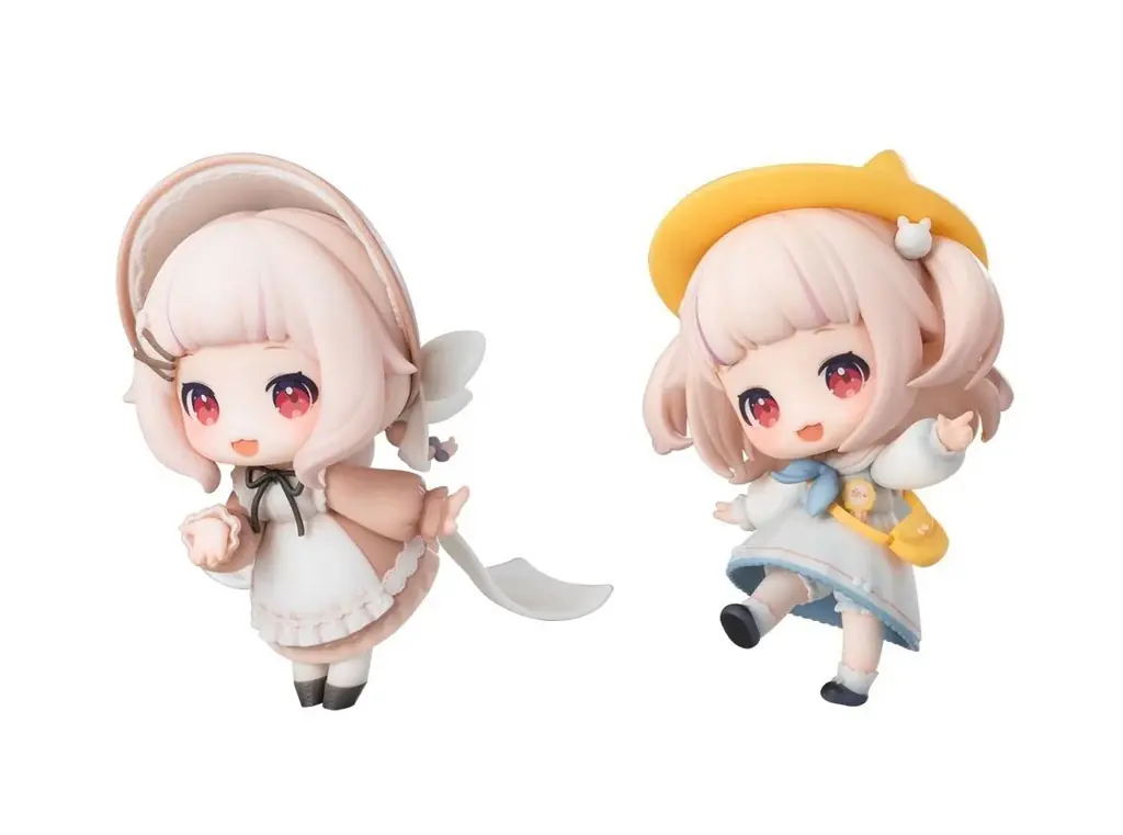 『Vtuber 眞白かのん ロリモデル』フィギュアが登場。「ロリータVer.」「制服Ver.」を、あみあみにて予約受付中。 画像 2