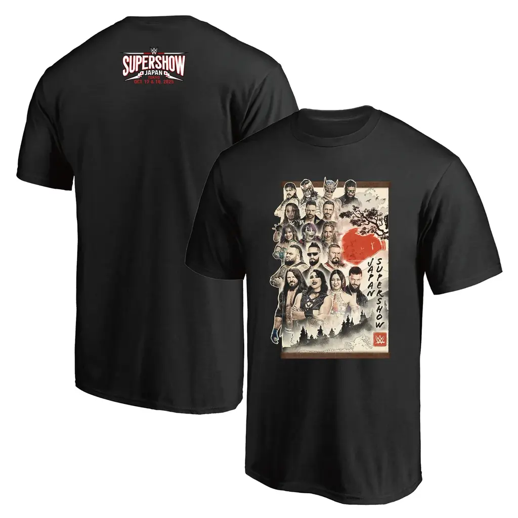 WWE来日記念グッズ、公式ECが10月10日より販売開始｜ベスト