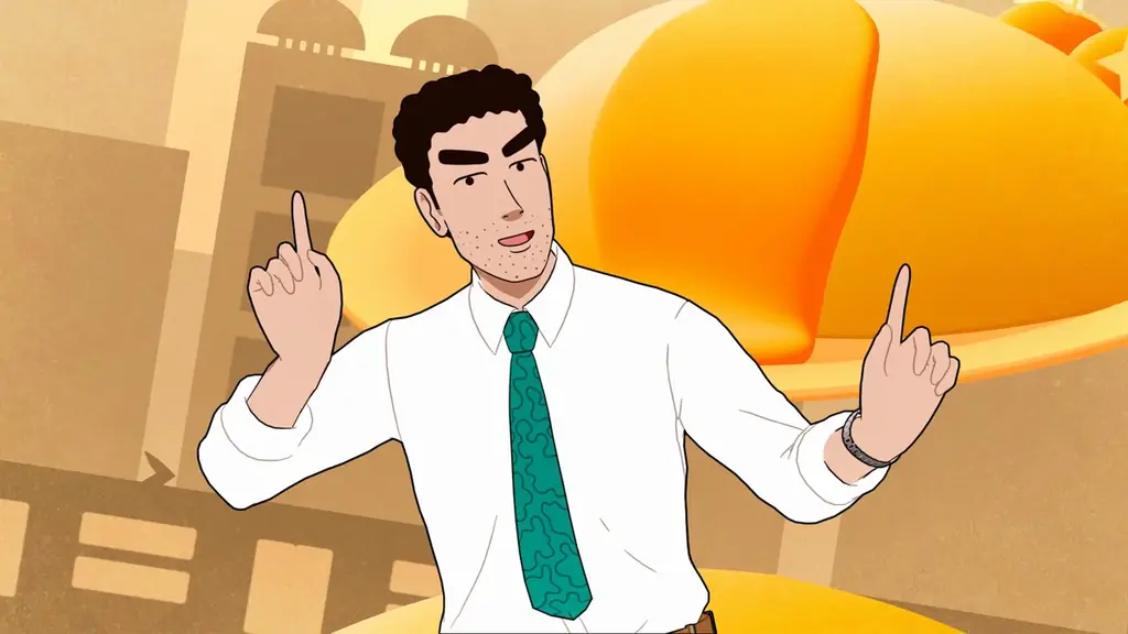 DLEがアニメーション制作を担当する『野原ひろし 昼メシの流儀』のオープニング主題歌「ごはん食べヨ」にあわせ野原ひろしが踊るノンクレジット映像解禁！ 画像 2