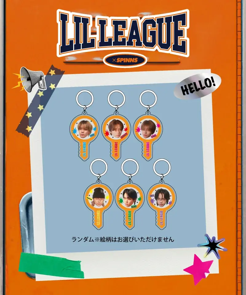 テーマは『ボーイズウィッシュコア』LDH所属のメンズグループ『LIL LEAGUE』とのコラボアイテム発売決定！さらに！「デカブロマイドお渡し会」開催！ 画像 6