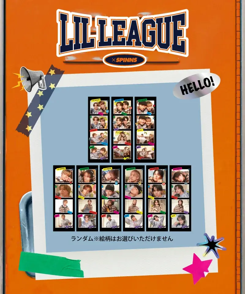 テーマは『ボーイズウィッシュコア』LDH所属のメンズグループ『LIL LEAGUE』とのコラボアイテム発売決定！さらに！「デカブロマイドお渡し会」開催！ 画像 7
