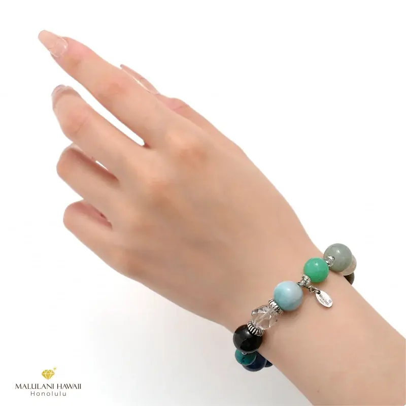 地球を思わせる癒しのパワーストーンブレスレット「EARTH」、ハワイ発「マルラニハワイ」より新登場！ 画像 3