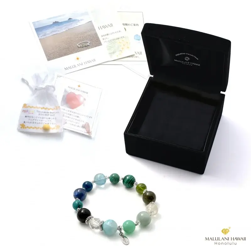 地球を思わせる癒しのパワーストーンブレスレット「EARTH」、ハワイ発「マルラニハワイ」より新登場！ 画像 5