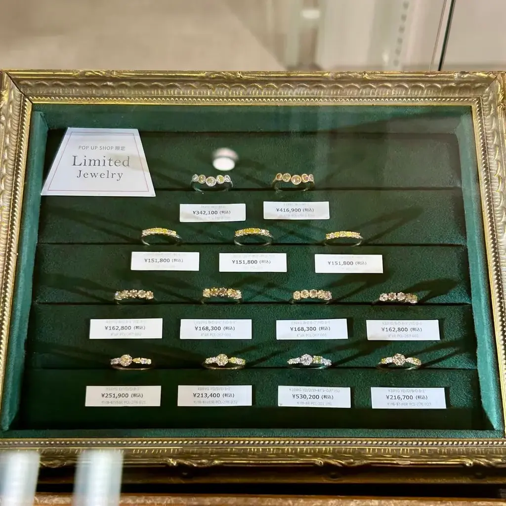 【PARCELLE JEWELRY】大分・トキハで POP UP SHOP を開催 画像 8