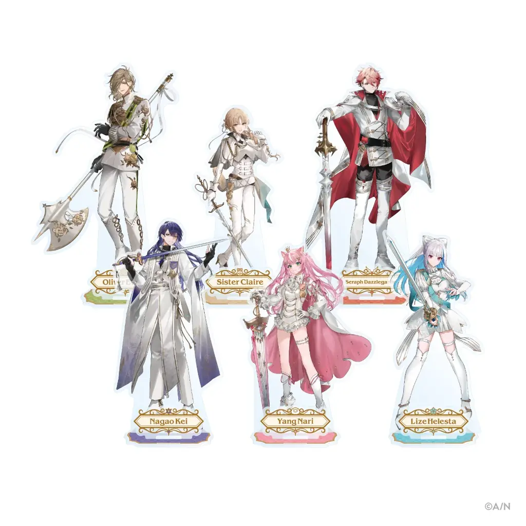 にじさんじから「NIJISANJI Knight」グッズが2025年10月14日(火)18時より販売決定！ 画像 4