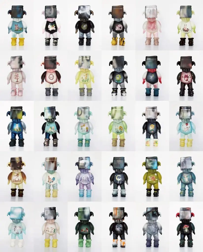 10月17日開幕｜ARISA ADAMS個展「ONE OF ONE」原宿で50体のソフビ