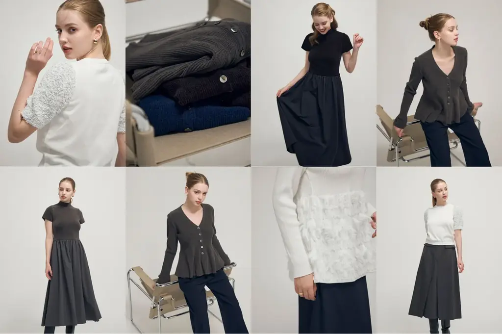 日テレアナが運営するブランドAudire（アウディーレ）2025年AW新作第三弾となるニット4型を10/22に発売！ 画像 1