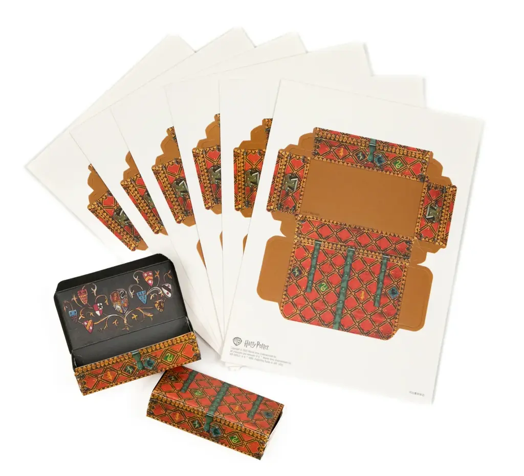 大好評キット第二弾！『ハリー・ポッター公式　金のスニッチ チョコレートキット』、おしゃれなソフトレザーカバーのカエルチョコレートA5ノートがセットになった＜特典付き＞、2点同時に12月発売予定！ 画像 5