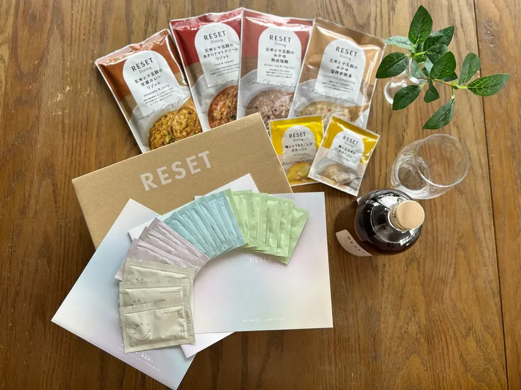 スキンケアブランド「LINK＋U」、ファスティングブランド「RESET」と初コラボ 画像 1