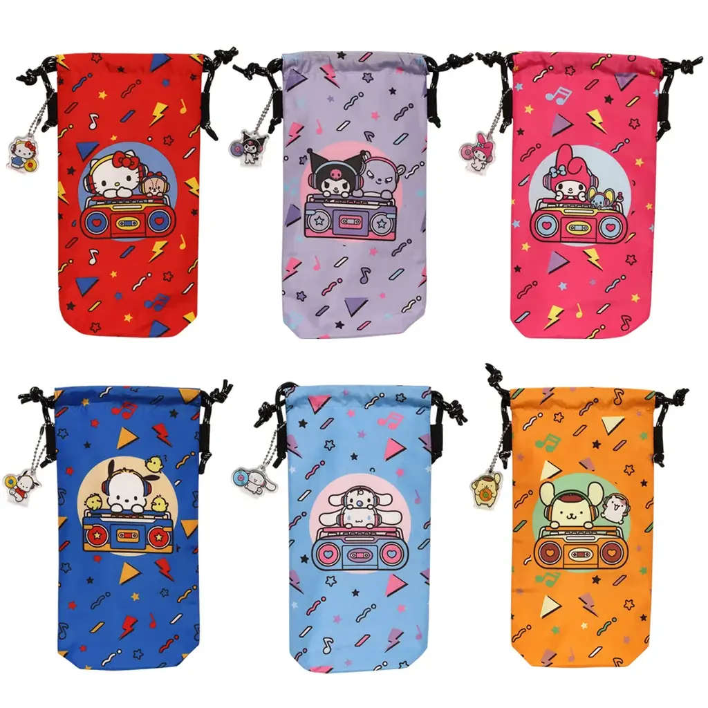 『サンリオキャラクターズ』の限定カプセルトイが登場！かわいい「ショルダー付きボトルケース」や「メッシュポーチ」を10月15日（水）より「かぷえぼ」にて展開開始 画像 3