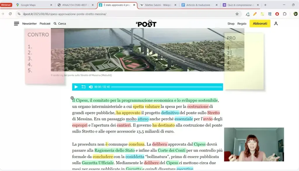 【イタリア語学習者向け】第6弾イタリア語読解・オンラインセミナー（A1レベル〜対象）開催 画像 2