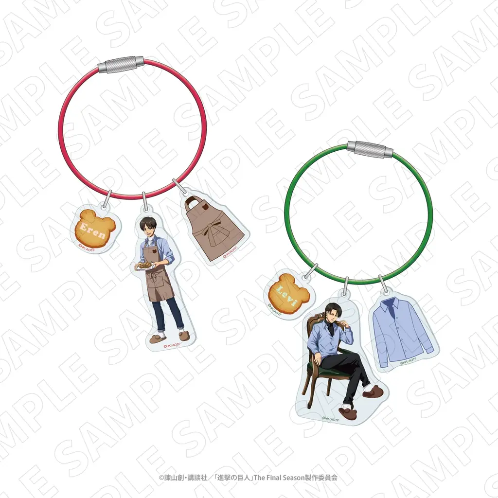 TVアニメ『進撃の巨人』のキャラクターを起用した「3 o’clock」新商品の第2弾を発売！ 画像 3