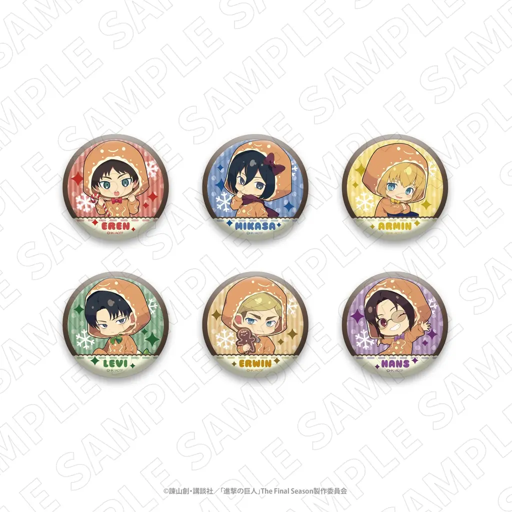 TVアニメ『進撃の巨人』のキャラクターを起用した「3 o’clock」新商品の第2弾を発売！ 画像 4