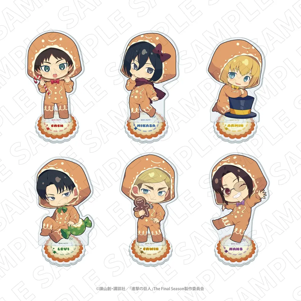 TVアニメ『進撃の巨人』のキャラクターを起用した「3 o’clock」新商品の第2弾を発売！ 画像 5