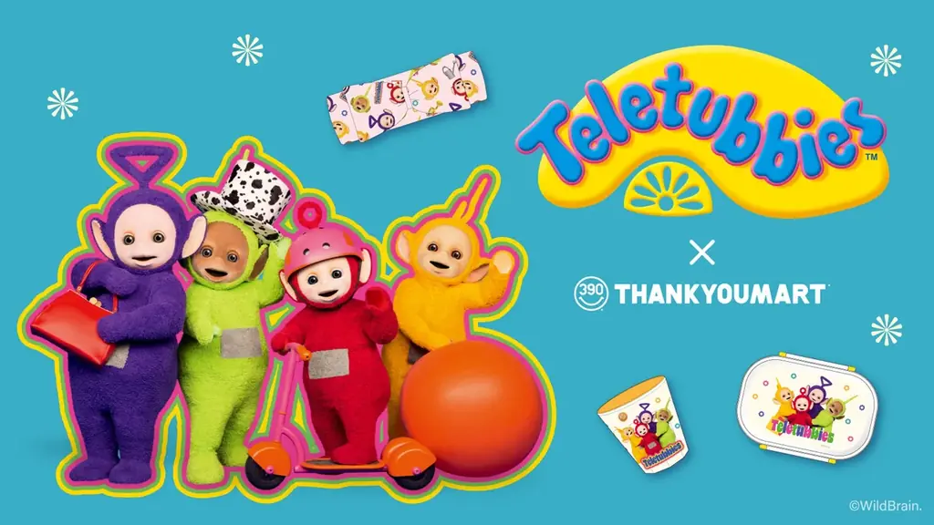 10月15日先行予約開始 テレタビーズ×サンキューマート全35点