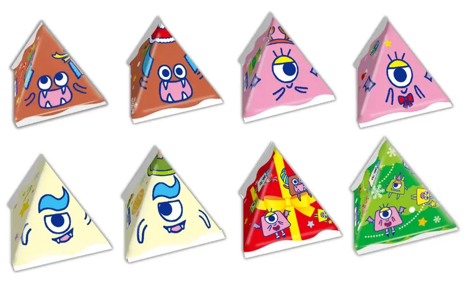 クリスマスツリーに飾っても可愛い♪約24分の１サイズのチロルチョコ！「プチロル〈クリスマスパック〉」新発売！ 画像 3