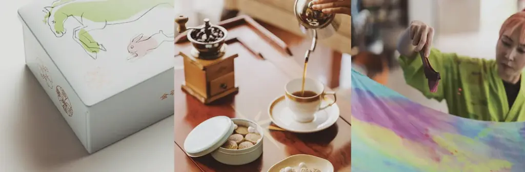 金谷菓子本舗、10月〜12月にアーティスト缶3作発売