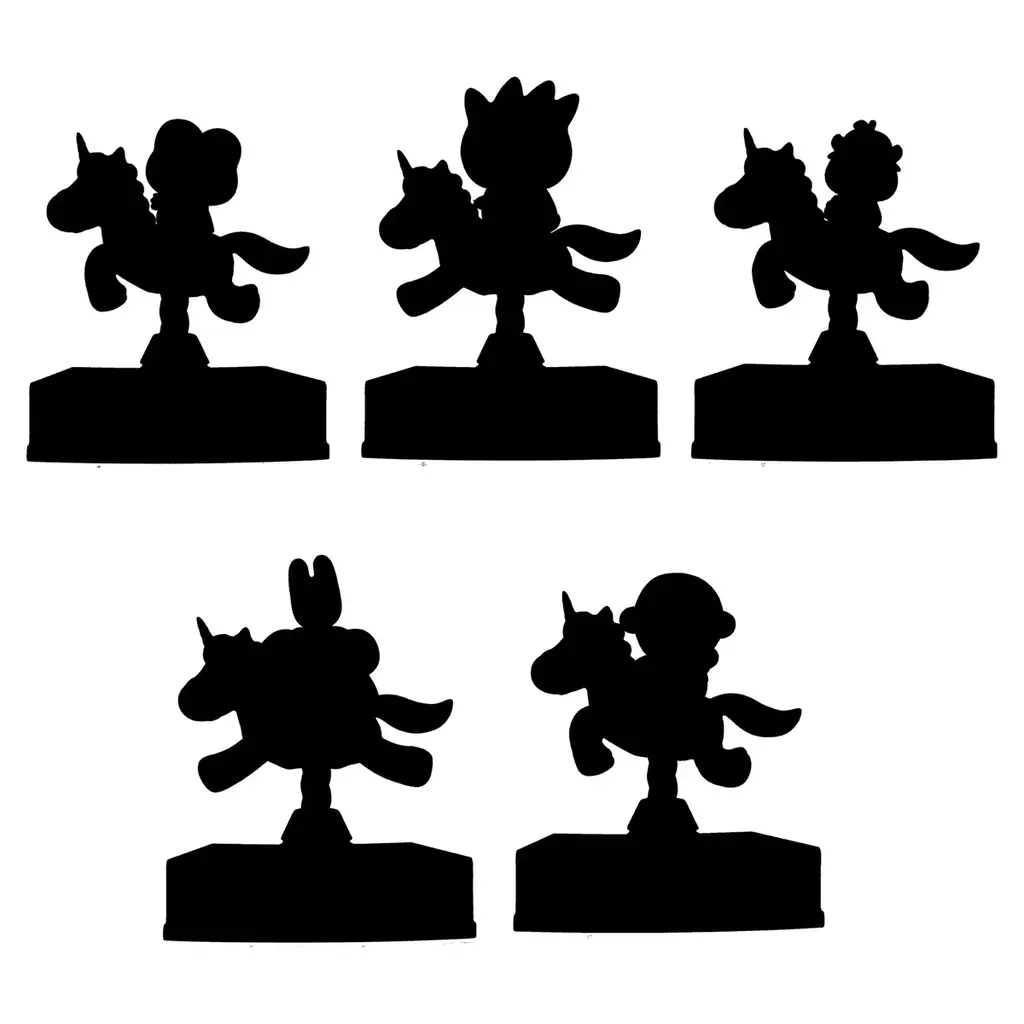 大好評のサンリオキャラクターズのバブルヘッドドールの新色「Shaky! サンリオキャラクターズ メリーゴーランド -MINT-」が全国のカプセルトイ自販機にて2025年10月中旬より順次発売！ 画像 8