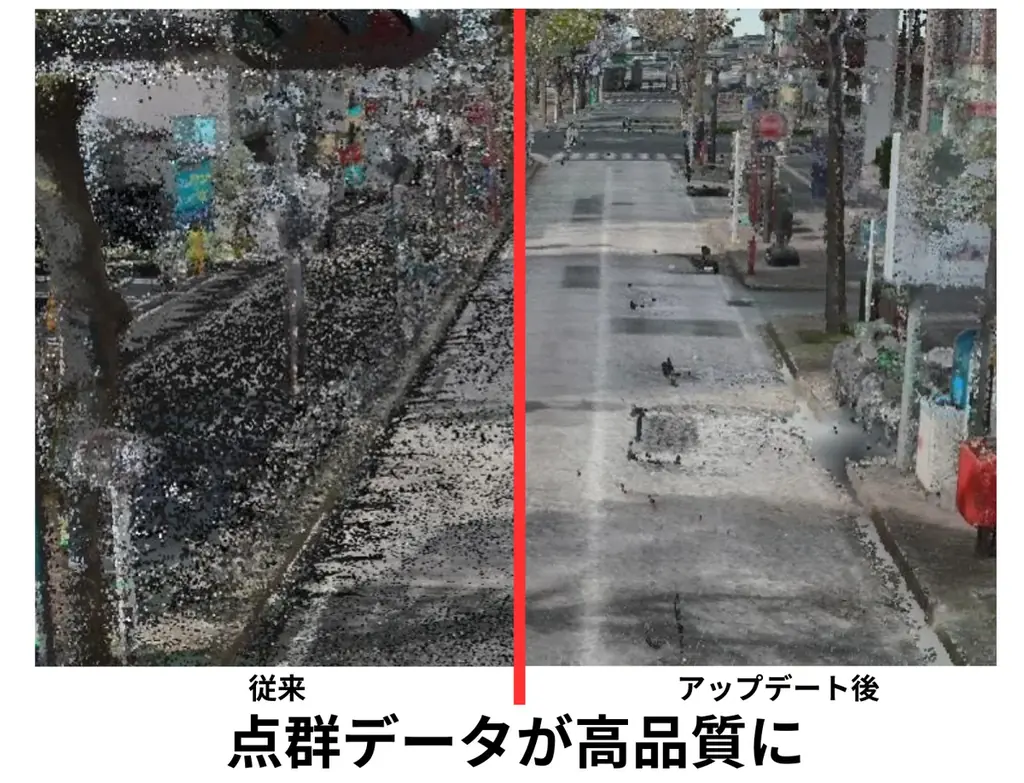 CalTa M42、大幅な性能改良！～手軽に、鮮明な点群データをお届けします 画像 3