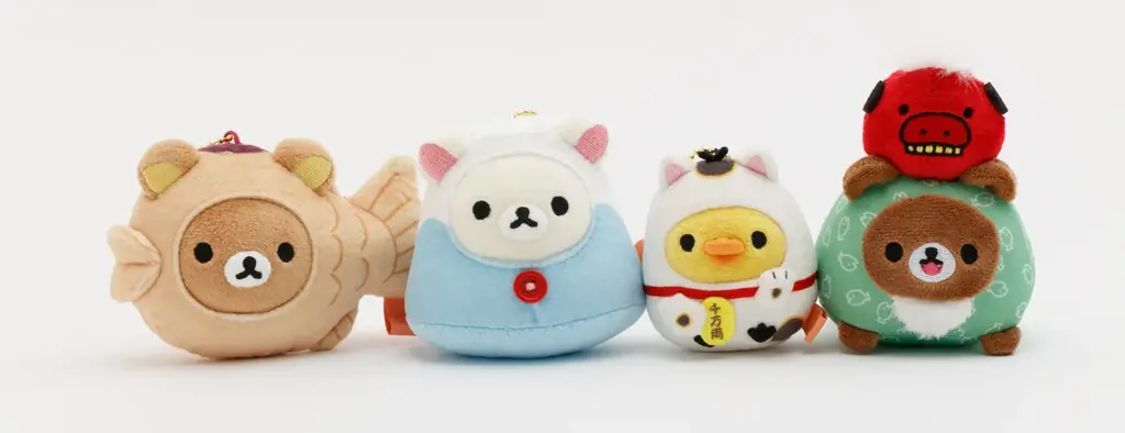 着物姿のあつめてぬいぐるみが当たる！公式Xフォロー＆リポストキャンペーンも！　リラックマ「着物シリーズ」のぬいぐるみが登場☆ 画像 2