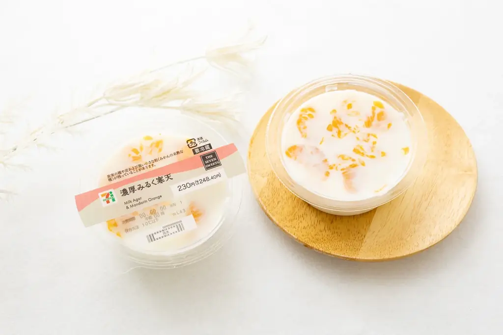 秋の夜長におすすめの2種の“ご褒美スイーツ”を発売！ふんわりしっとり食感「王道の生どら焼 粒あん＆ホイップ」となめらかな「濃厚みるく寒天」が登場 画像 2