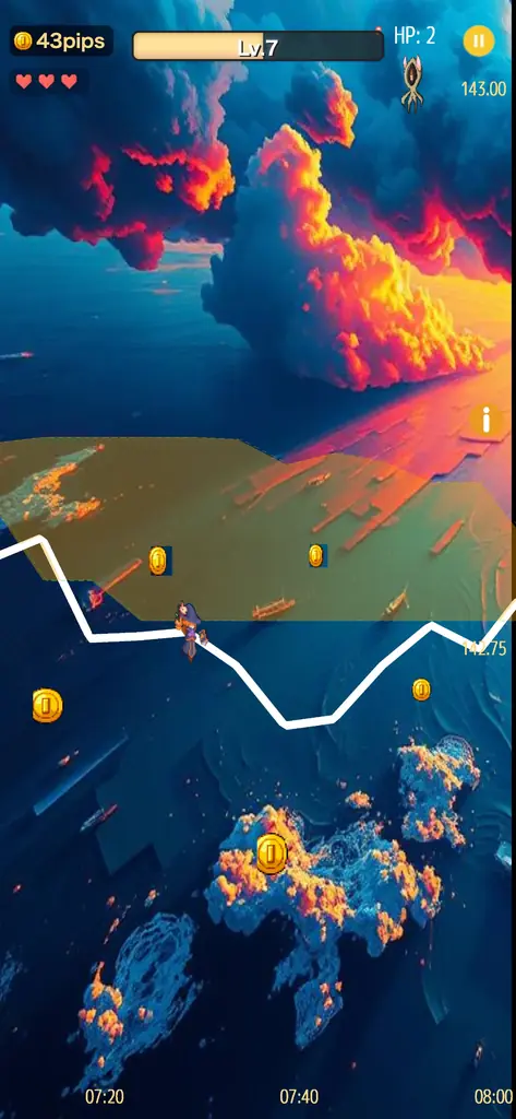 （無料)【株・FXゲームアプリ】新感覚シューティングゲーム　⭐️Market Runnerアプリ⭐️ 画像 2