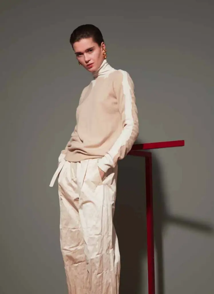 俳優・賀来千香子氏デザインによる、イタリア発のラグジュアリー　ニットブランド『CIVIDINI(チヴィディーニ)』の限定ニットが本日発売開始 画像 1