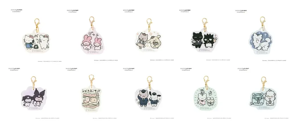 にとりささみの人気キャラ「ホワイトタイガーとブラックタイガー」がサンリオキャラクターズとのコラボ商品発売！ 画像 8