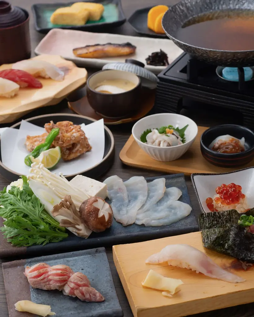 【四季の素材を少しずつふんだんに】「寿司と炉端 すし山 新宿」にて季節限定『河豚しゃぶしゃぶ付き 風雅コース』が登場 画像 2