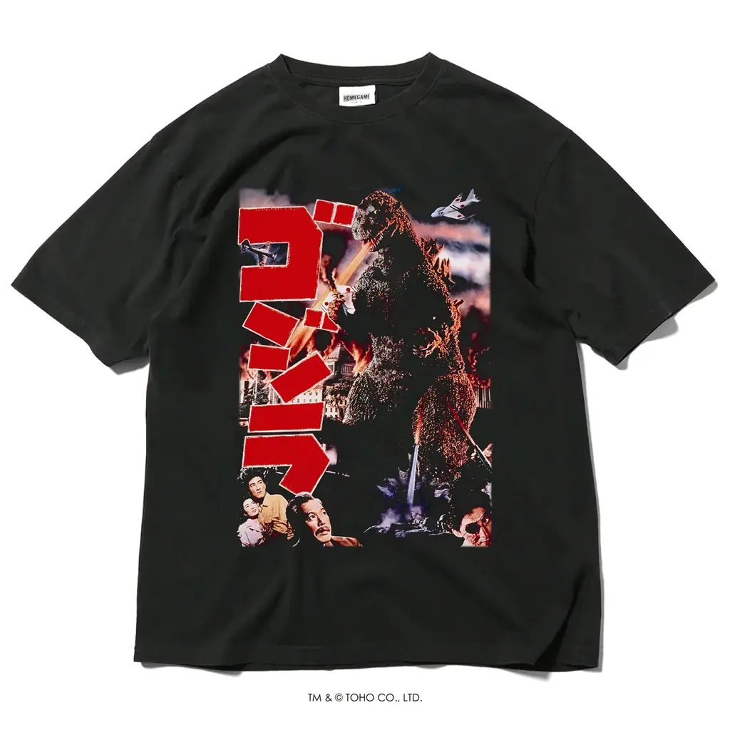 GODZILLA｜HOMEGAME コラボレーションTシャツが登場！ 画像 2