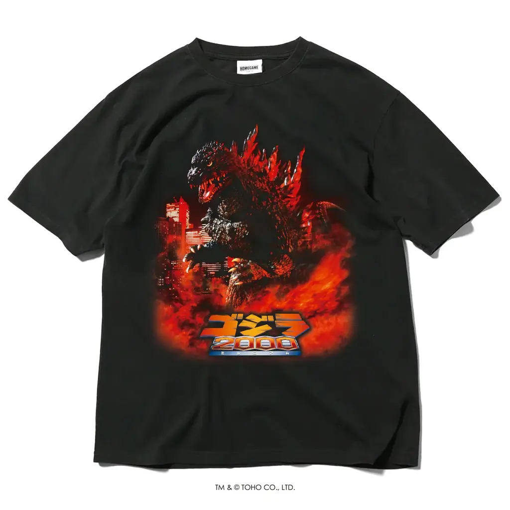 GODZILLA｜HOMEGAME コラボレーションTシャツが登場！ 画像 5