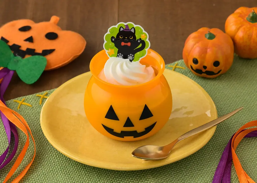 【銀座コージーコーナー】ハロウィン仕様のかぼちゃスイーツ＆チョコプリンが登場。ジャック・オ・ランタンや黒ねこデザインに気分が上がる♪ 画像 4
