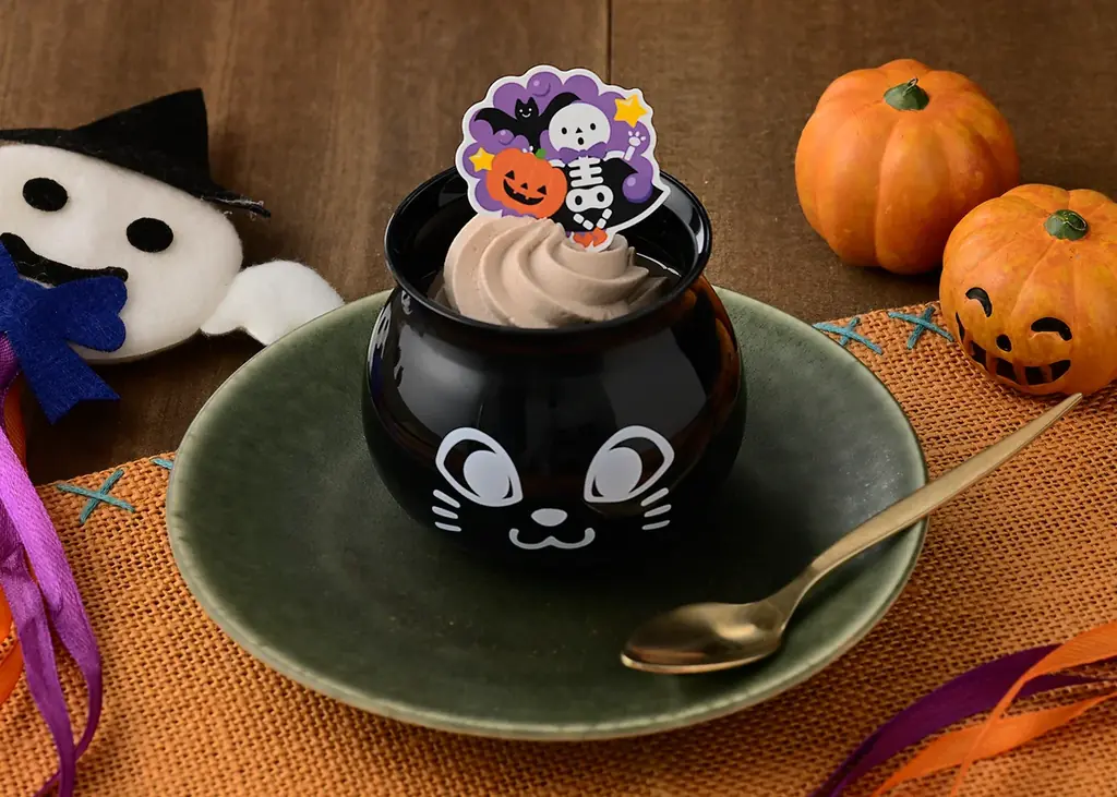 【銀座コージーコーナー】ハロウィン仕様のかぼちゃスイーツ＆チョコプリンが登場。ジャック・オ・ランタンや黒ねこデザインに気分が上がる♪ 画像 5